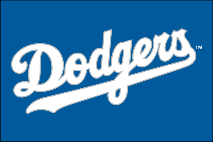 Los Angeles Dodgers 2007-2008 Batting Practice Logo iron on transfers for fabric